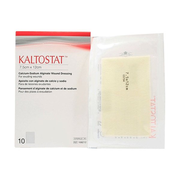 Kaltostat 7.5cm x 12cm 168212 convatec Kaltostat 7.5cm x 12cm 168212 convatec