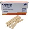Bajalenguas de madera Cranberry Bajalenguas de madera Cranberry