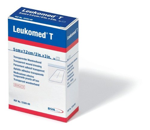 Leukomed T 5 x 7.2cm caja 50u Leukomed T 5 x 7.2cm caja 50u