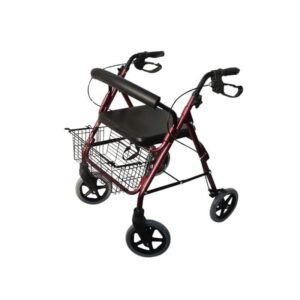 Andador rollator de 4 ruedas y asiento0000